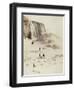 Les chutes du Niagara sous la neige-George Barker-Framed Giclee Print