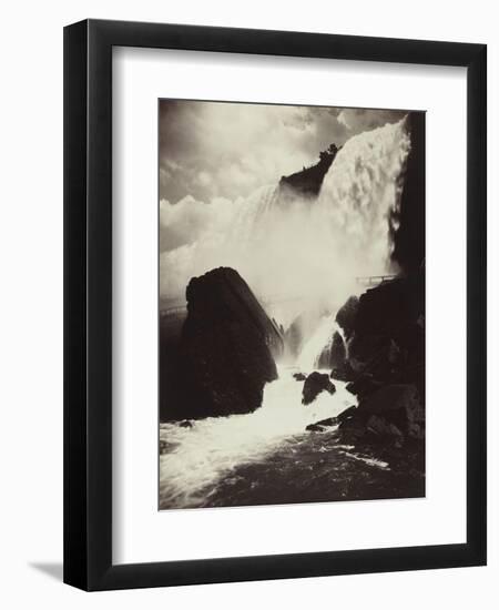 Les chutes du Niagara-George Barker-Framed Giclee Print