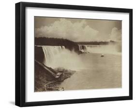 Les chutes du Niagara-George Barker-Framed Giclee Print