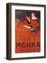 Les Cigarettes Mekka-Charles Loupot-Framed Art Print