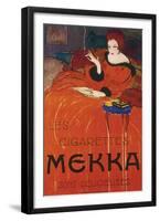 Les Cigarettes Mekka-Charles Loupot-Framed Art Print