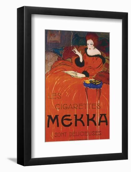 Les Cigarettes Mekka-Charles Loupot-Framed Art Print