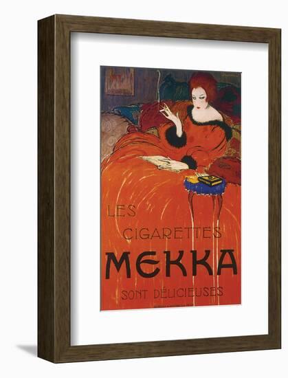 Les Cigarettes Mekka-Charles Loupot-Framed Art Print