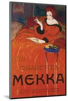 Les Cigarettes Mekka-Charles Loupot-Mounted Art Print