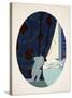 Les Cinq Sens - L'Ouïe, La Vue, L'Odorat, Le Toucher Et Le Goût, Pub. Paris, 1925-Ettore Tito-Stretched Canvas