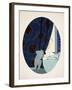 Les Cinq Sens - L'Ouïe, La Vue, L'Odorat, Le Toucher Et Le Goût, Pub. Paris, 1925-Ettore Tito-Framed Giclee Print