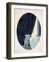 Les Cinq Sens - L'Ouïe, La Vue, L'Odorat, Le Toucher Et Le Goût, Pub. Paris, 1925-Ettore Tito-Framed Premium Giclee Print