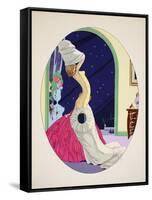 Les Cinq Sens - L'Ouïe, La Vue, L'Odorat, Le Toucher Et Le Goût, Pub. Paris, 1925-Ettore Tito-Framed Stretched Canvas