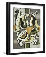 Les Cinq sens-Georges Valmier-Framed Giclee Print