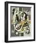 Les Cinq sens-Georges Valmier-Framed Giclee Print