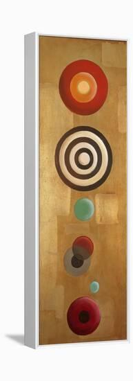 Les Circles I-Patricia Pinto-Framed Stretched Canvas