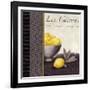 Les Citrons II-Linda Wood-Framed Giclee Print