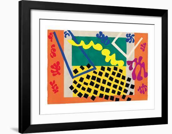 Les Codomas-Henri Matisse-Framed Art Print