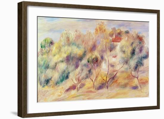 Les Colettes, Cagnes-Sur-Mer-Pierre-Auguste Renoir-Framed Giclee Print