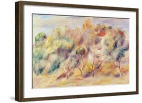 Les Colettes, Cagnes-Sur-Mer-Pierre-Auguste Renoir-Framed Giclee Print