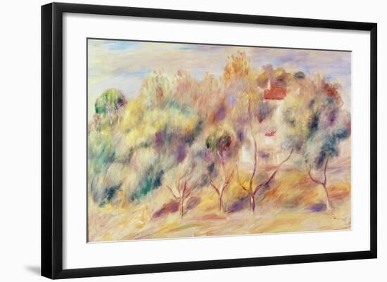 Les Colettes, Cagnes-Sur-Mer-Pierre-Auguste Renoir-Framed Giclee Print