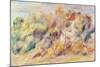 Les Colettes, Cagnes-Sur-Mer-Pierre-Auguste Renoir-Mounted Giclee Print