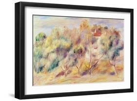 Les Colettes, Cagnes-Sur-Mer-Pierre-Auguste Renoir-Framed Giclee Print