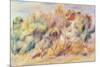 Les Colettes, Cagnes-Sur-Mer-Pierre-Auguste Renoir-Mounted Giclee Print