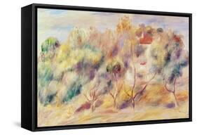 Les Colettes, Cagnes-Sur-Mer-Pierre-Auguste Renoir-Framed Stretched Canvas