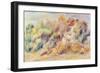 Les Colettes, Cagnes-Sur-Mer-Pierre-Auguste Renoir-Framed Premium Giclee Print