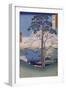 Les collines d'Inaba-Ando Hiroshige-Framed Giclee Print