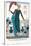 Les Colombes Familieres - Jade - Evening Gown de Chez Jenny 1920-Georges Barbier-Stretched Canvas