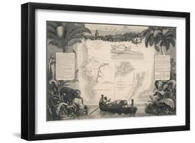 Les colonies françaises en Afrique-Laguillermie-Framed Giclee Print