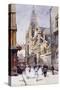 Les Communiantes a Paris-Eugene Galien-Laloue-Stretched Canvas