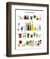 Les Condiments-null-Framed Art Print