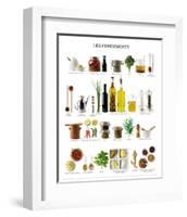 Les Condiments-null-Framed Art Print