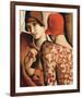 Les Confidences-Tamara de Lempicka-Framed Premium Giclee Print