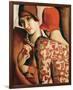 Les Confidences-Tamara de Lempicka-Framed Premium Giclee Print