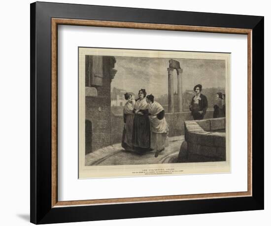 Les Coquettes, Arles-Philip Hermogenes Calderon-Framed Giclee Print