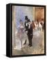 Les Coulisses de l'Opera, c.1887-90-Jean Louis Forain-Framed Stretched Canvas
