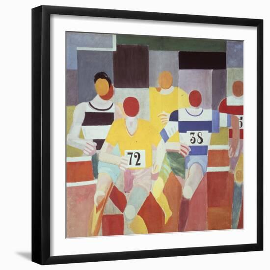 Les Coureurs (The Runners), 1925-26-Robert Delaunay-Framed Giclee Print