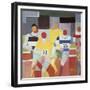 Les Coureurs (The Runners), 1925-26-Robert Delaunay-Framed Giclee Print