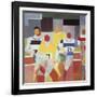 Les Coureurs (The Runners), 1925-26-Robert Delaunay-Framed Giclee Print