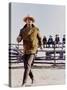 Les Cow Boys by MarkRydell with John Wayne, 1972 (photo)-null-Stretched Canvas