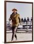 Les Cow Boys by MarkRydell with John Wayne, 1972 (photo)-null-Framed Photo