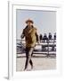 Les Cow Boys by MarkRydell with John Wayne, 1972 (photo)-null-Framed Photo