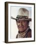 Les Cow Boys by MarkRydell with John Wayne, 1972 (photo)-null-Framed Photo