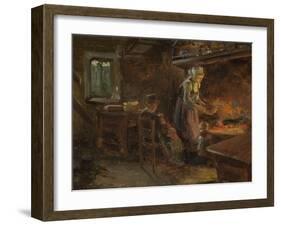 Les crêpes en Bretagne-Gabriel Thurner-Framed Giclee Print