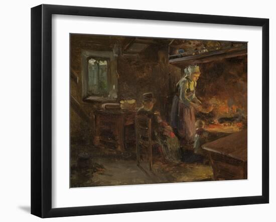 Les crêpes en Bretagne-Gabriel Thurner-Framed Giclee Print