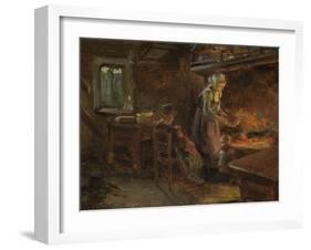 Les crêpes en Bretagne-Gabriel Thurner-Framed Giclee Print