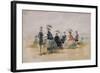 Les Crinolines, 1865-Eug?ne Boudin-Framed Giclee Print