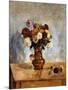 Les Dahlias-Paul Gauguin-Mounted Giclee Print