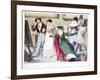 Les Dames Artistes, Published by Rodwell and Martin, 1820-John James Chalon-Framed Giclee Print