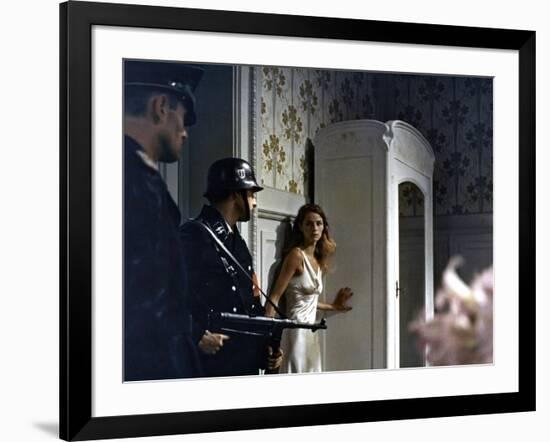 Les Damnes by Luchino Visconti with Charlotte Rampling, 1969 (photo)-null-Framed Photo