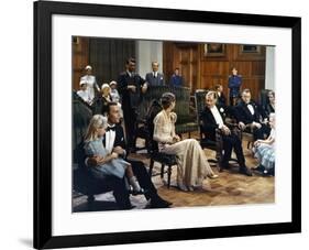 Les Damnes by Luchino Visconti with Umberto Orsini, Charlotte Rampling, Albrecht Schoenhals and Rei-null-Framed Photo